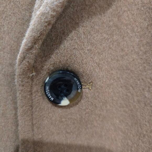 Mantoni men's Italian wool & cashmere brown Size 48r Old Money Capsule Classic - Picture 11 of 11